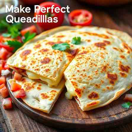 Cheesy Tortilla - Make Perfect Quesadillas Now